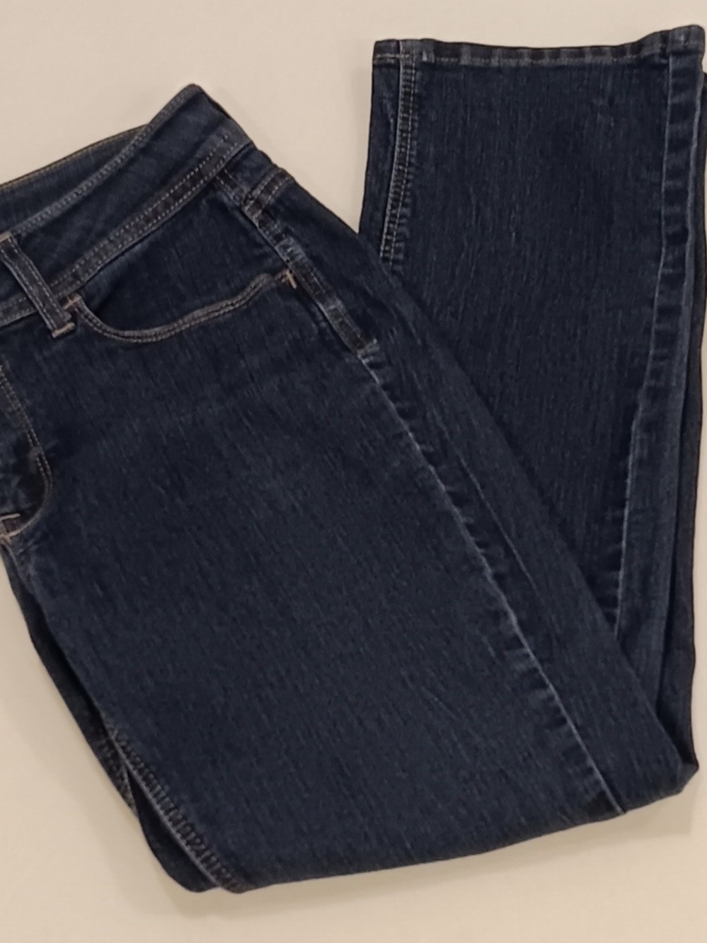 Riders by Lee Dark Blue Straight-Leg Women's Jeans
